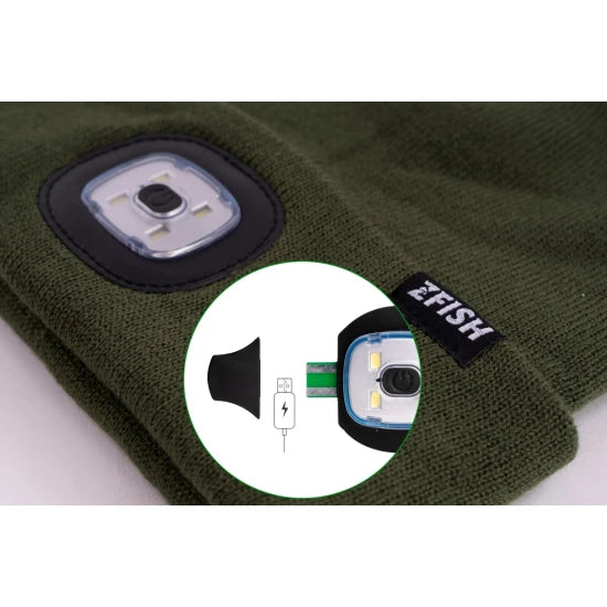 Caciula Zfish Light Beanie, 100l, Kaki