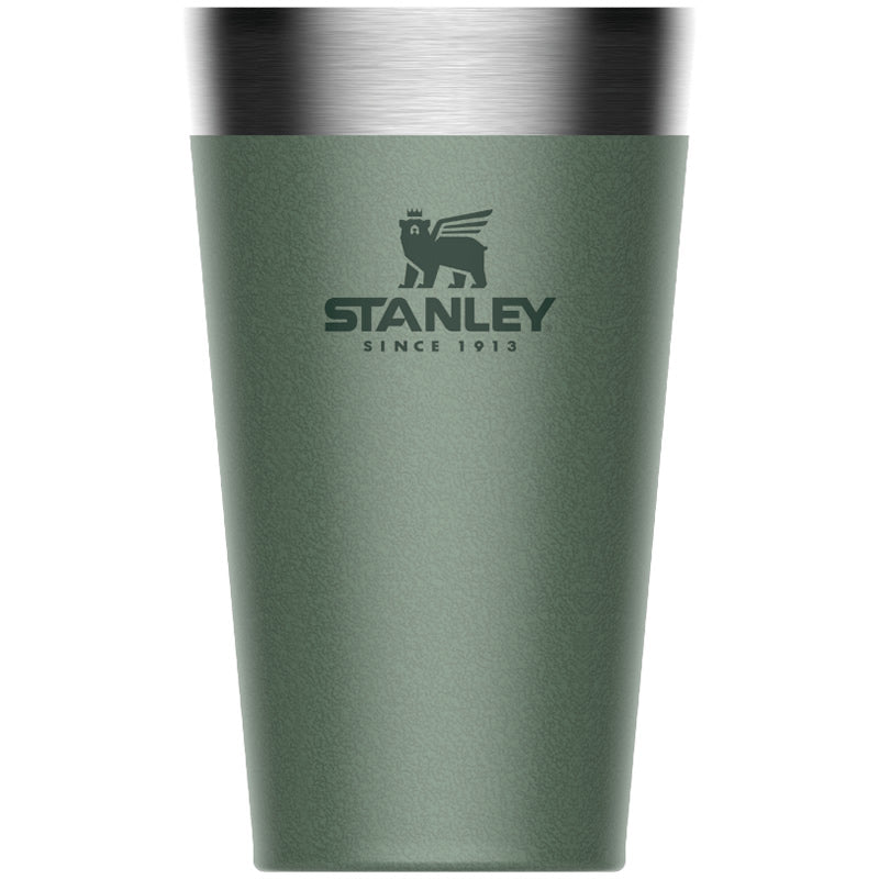 Cana Termoizolanta Stanley The Stacking Beer Pint 0.47L / 16oz, Hammertone Green