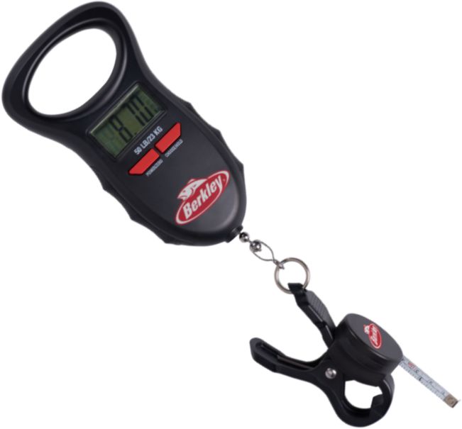 Cantar Cu Ruleta Berkley Digital Fish Scale, 23kg, Black