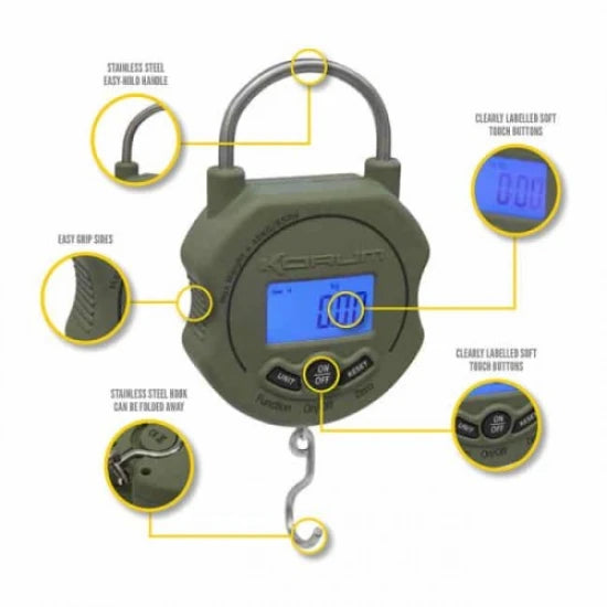Cantar Digital Korum 40kg