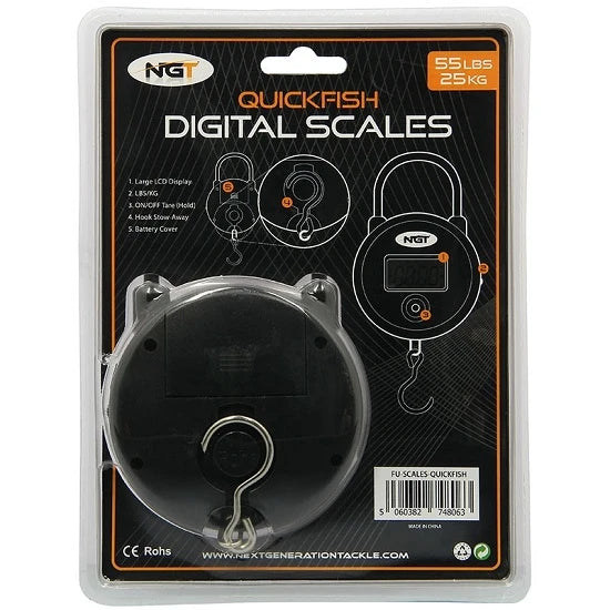 Cantar Digital Ngt Quickfish Digital Scales, 25kg