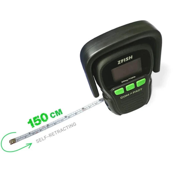 Cantar Zfish Compact Scale, Up To 50kg, 8.7x14cm