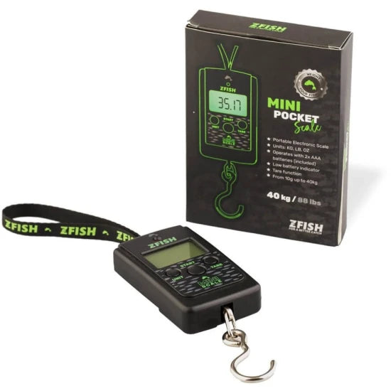 Cantar Zfish Mini Scale, Up To 40kg, 4.9x10.5cm