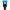 Cap Hanger Fox Black Label Bobbin Clips, Blue, 3buc/pac