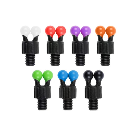 Cap Hanger Fox Black Label Bobbin Clips, Green, 3buc/pac