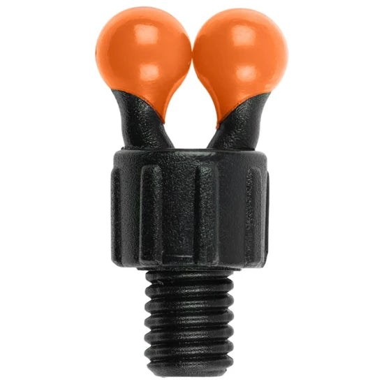 Cap Hanger Fox Black Label Bobbin Clips, Orange, 3buc/pac