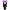 Cap Hanger Fox Black Label Bobbin Clips, Purple, 3buc/pac