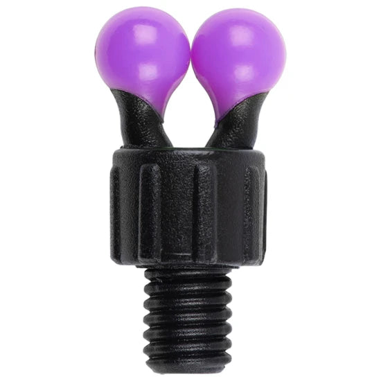 Cap Hanger Fox Black Label Bobbin Clips, Purple, 3buc/pac