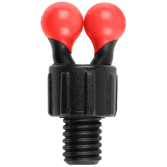 Cap Hanger Fox Black Label Bobbin Clips, Red, 3buc/pac