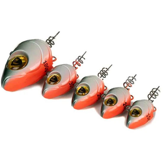 Cap Jig Fox Rage Slick Pelagic Heads, Game Over, 30g, 1buc/pac