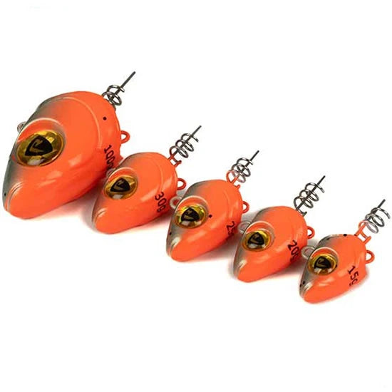 Cap Jig Fox Rage Slick Pelagic Heads, The Monk, 25g, 1buc/pac