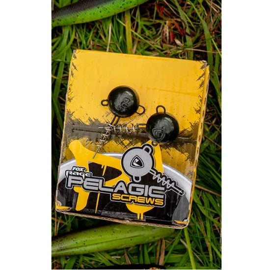 Cap Jig Fox Rage Pelagic Screws Green Pumpkin 80g