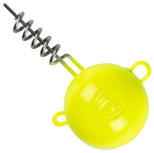 Cap Jig Fox Rage Pelagic Screws, UV Yellow, 120g, 1buc/pac