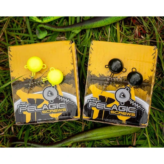 Cap Jig Fox Rage Pelagic Screws Uv Yellow 60g