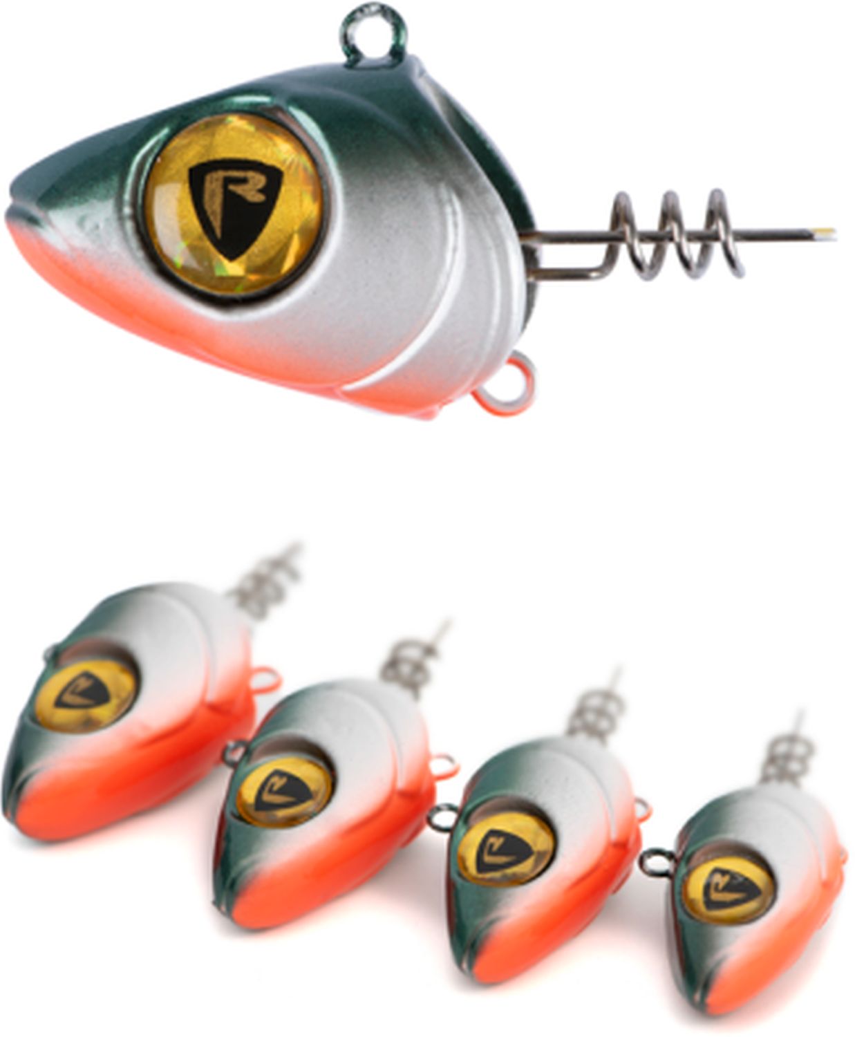 Cap Jig Fox Rage Slick Pelagic Heads, Game Over, 50g, 1buc/pac