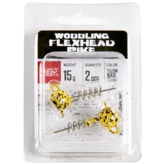 Cap De Jig Lucky John Bbs Wobbling Flexhead Pike, 002, 10g, 2buc/pac