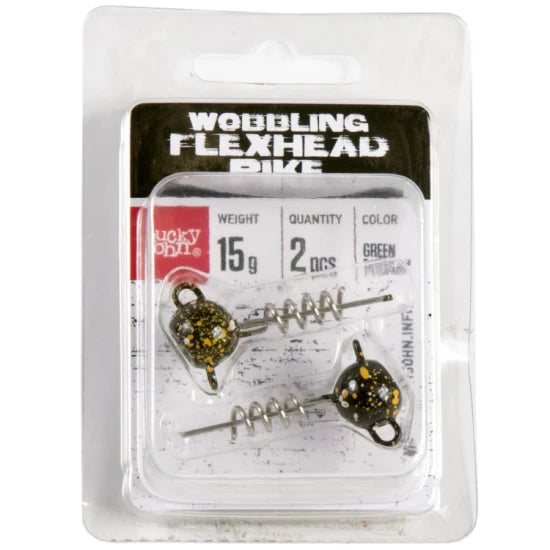 Cap De Jig Lucky John Bbs Wobbling Flexhead Pike, 003, 15g, 2buc/pac
