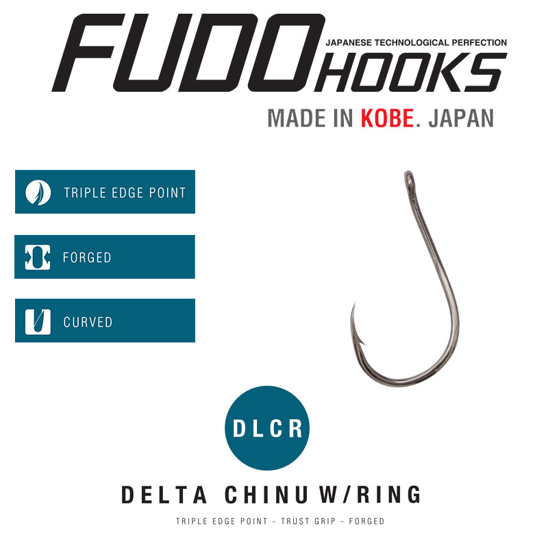 Carlig Fudo Delta CHINU W/RING BN-0101 nr.1.5   6buc/plic