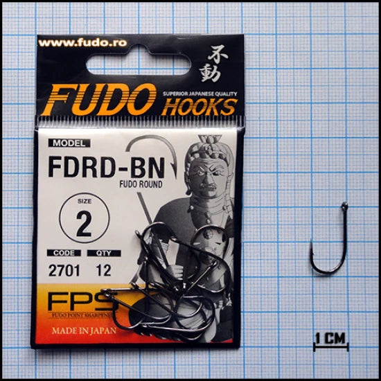 Carlig Fudo Round Tf (teflonat) Nr.8  15buc/plic