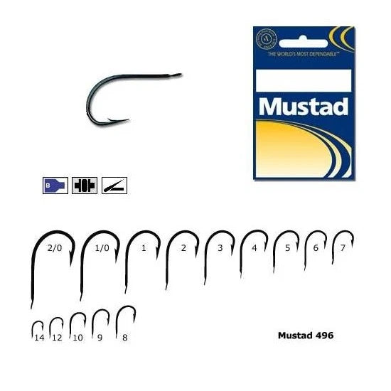 Carlig Mustad Auriu M264 Cu Tija Scurta, 10buc/plic Nr.2