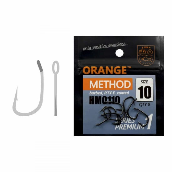 Carlig Orange Method Hook Series 1 Nr.10  8buc/plic