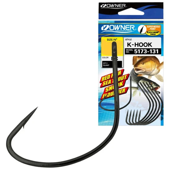 Carlig Owner 5173 K-hook Nr.4/0, 5buc/pac