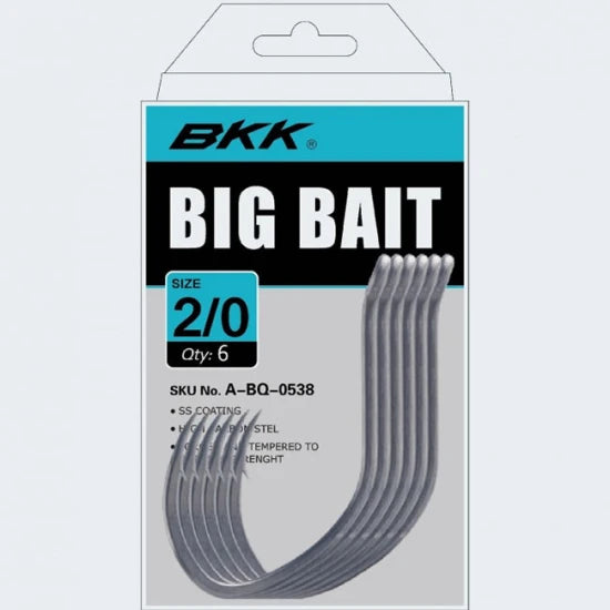 Carlige Bkk Big Baits Nr.2/0, 6buc/plic
