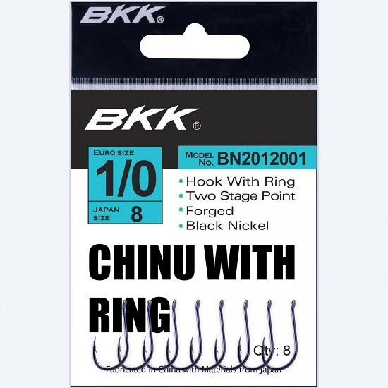 Carlige Bkk Chinu-r Diamond Black Nickel Nr.10 10buc/plic