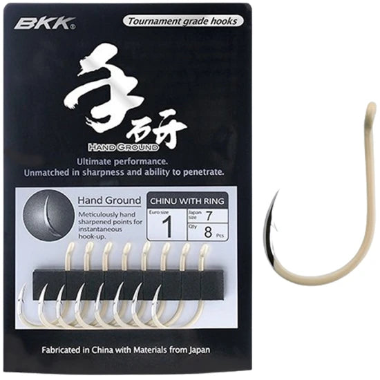 Carlige Bkk Chinu-r Hand Ground Nr.7, 8buc/pac