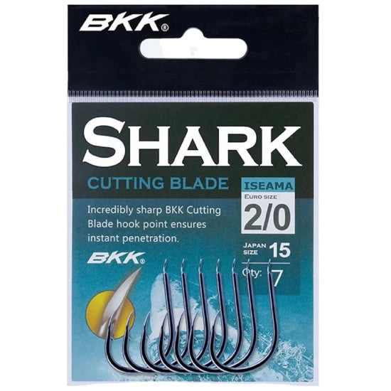 Carlige Bkk Iseama Shark Black Nickel Nr.8 12buc/plic