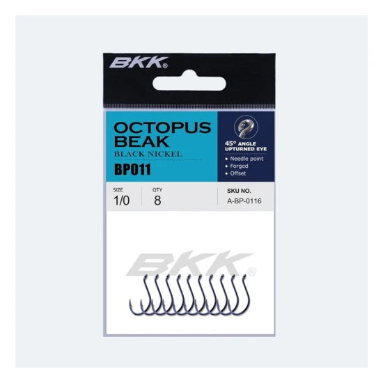 Carlige Bkk Octopus Beak, Nr.5/0, 7buc/pac