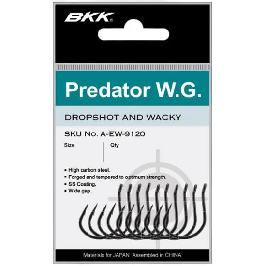 Carlige Bkk Predator Wg Nr.1, 6buc/pac