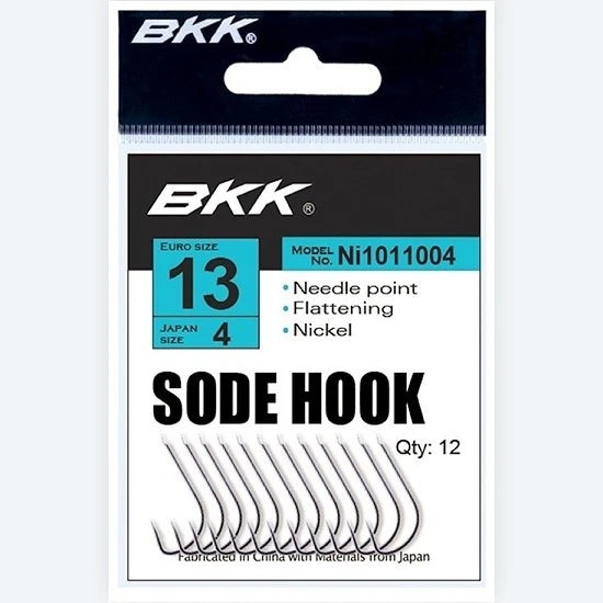 Carlige Bkk Sode Diamond Black Nickel Nr.14 12buc/plic