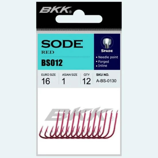Carlige Bkk Sode Red Diamond, Nr.08, 12buc/plic