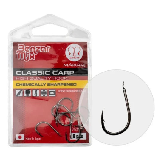 Carlige Benzar Classic Carp Nr.6, 8buc/plic