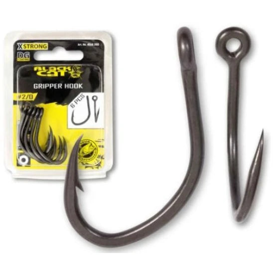 Carlige Black Cat Gripper Hook Dg, Nr.1/0, 6buc/pac
