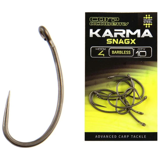 Carlige Carp Academy Karma Snag X, Nr.2, 10buc/pac