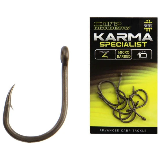 Carlige Carp Academy Karma Specialist X, Nr.8, 10buc/pac