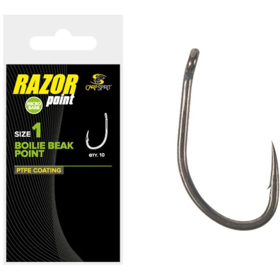 Carlige Carp Spirit Boilie Beak Point (bbp), Nr.4, 10buc/plic