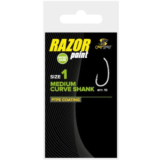 Carlige Carp Spirit Medium Curve Shank, Nr.2, 10buc/pac