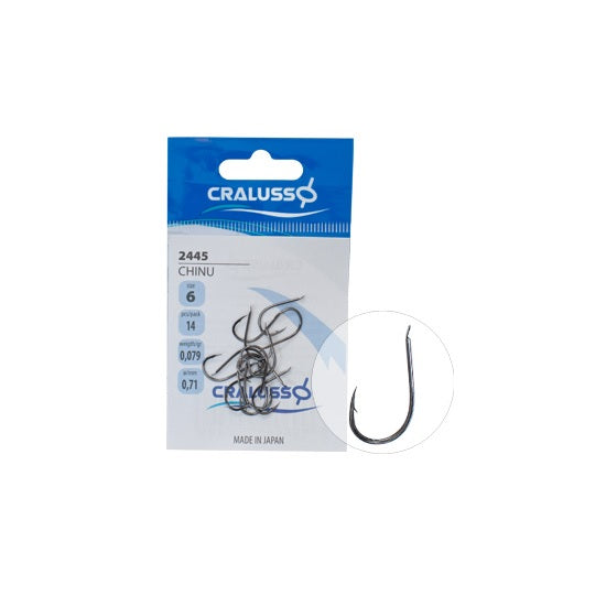 Carlige Cralusso Chinu Bronz Nr.11 14Buc/Plic