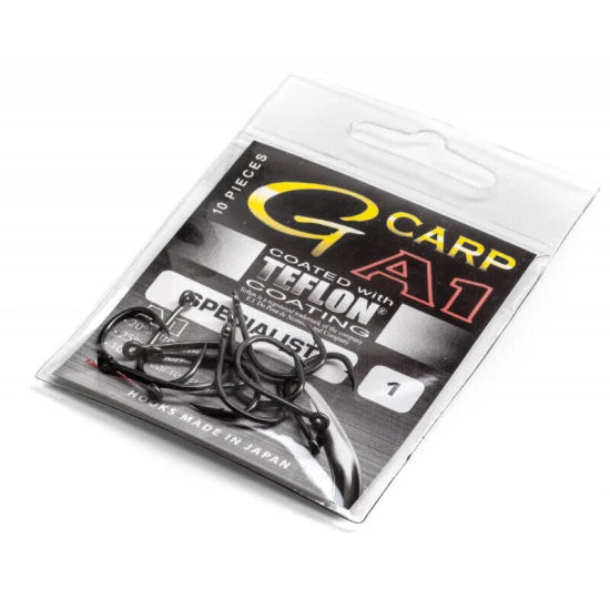 Carlige Crap Gamakatsu A1 G-carp Specialist Ptfe Nr.2 10buc/plic