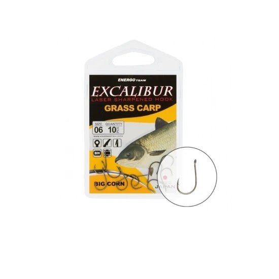 Carlige Cteno Energoteam Excalibur Big Corn Ns Nr.10 10buc