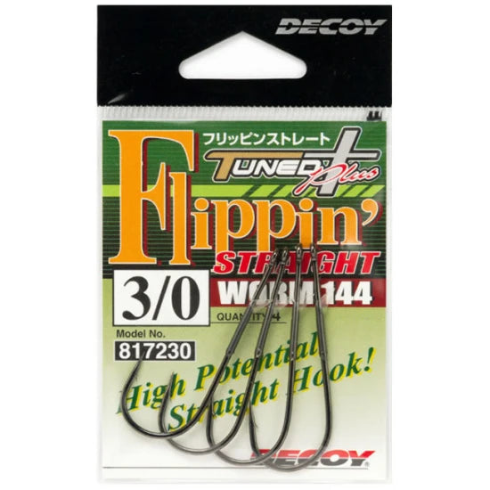 Carlige Decoy Worm 144 Flippin Straight Nr.1, 5buc/pac