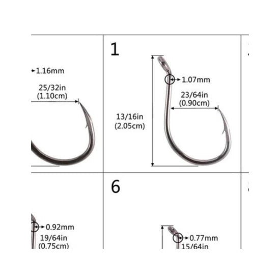 Carlige Dorado Triada Octopus Beak, Nr.2, 5buc/pac