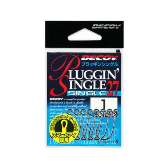 Carlige Decoy 27 Pluggin Single Nr.1 8buc/plic