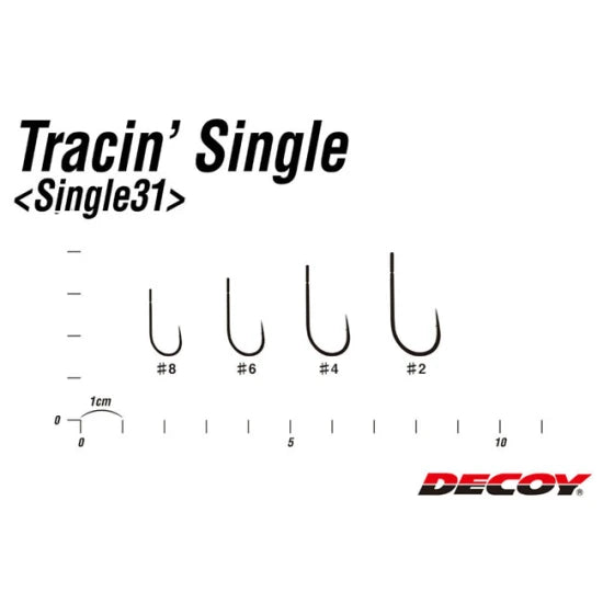 Carlige Decoy 31 Tracin Single Nr.6