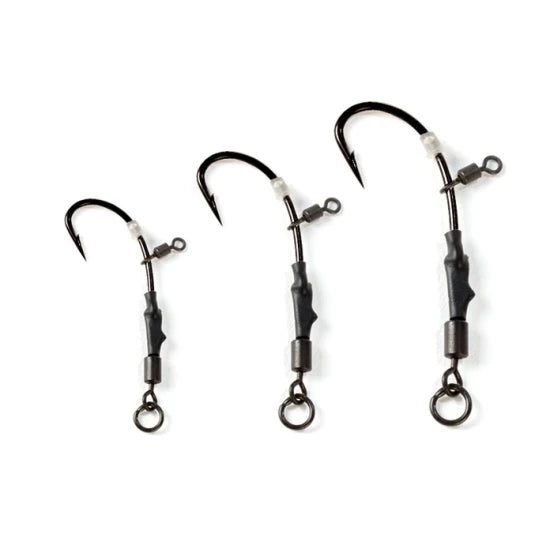 Carlige Extra Carp Carp Rig 777s, Nr 4, 3 Buc/plic, Negru