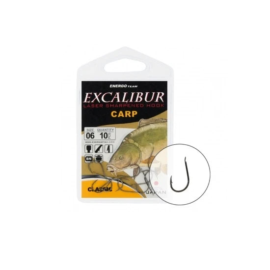 Carlige Energo Team Excalibur Carp Classic Ns Nr 10 10buc/plic