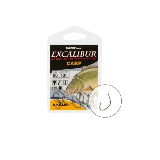 Carlige Energo Team Excalibur D-killer Ns Nr 6 10buc/plic